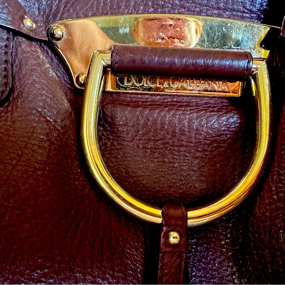 Dolce and Gabbana leather tote